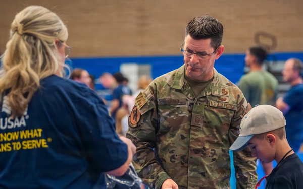 Luke AFB Chapel Hosts Back to School Bash
