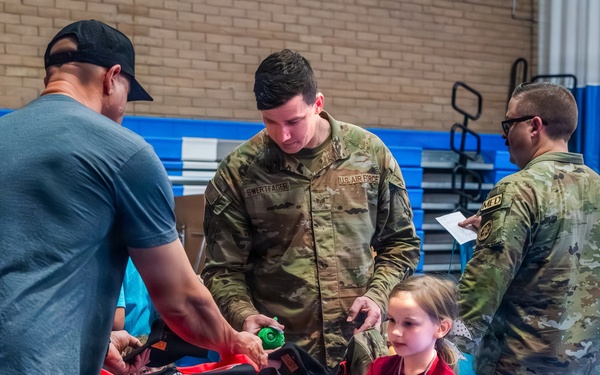 Luke AFB Chapel Hosts Back to School Bash