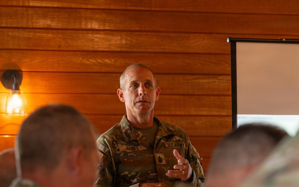 SEA Raines speaks at Command Sergeants Major Advisory Council conference