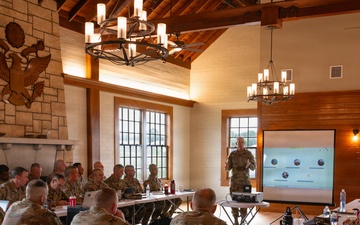 SEA Raines speaks at Command Sergeants Major Advisory Council conference