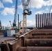 Pile Driving, Batch Plant Expansion and Dewatering Preparations at Dry Dock 5 (P-209)