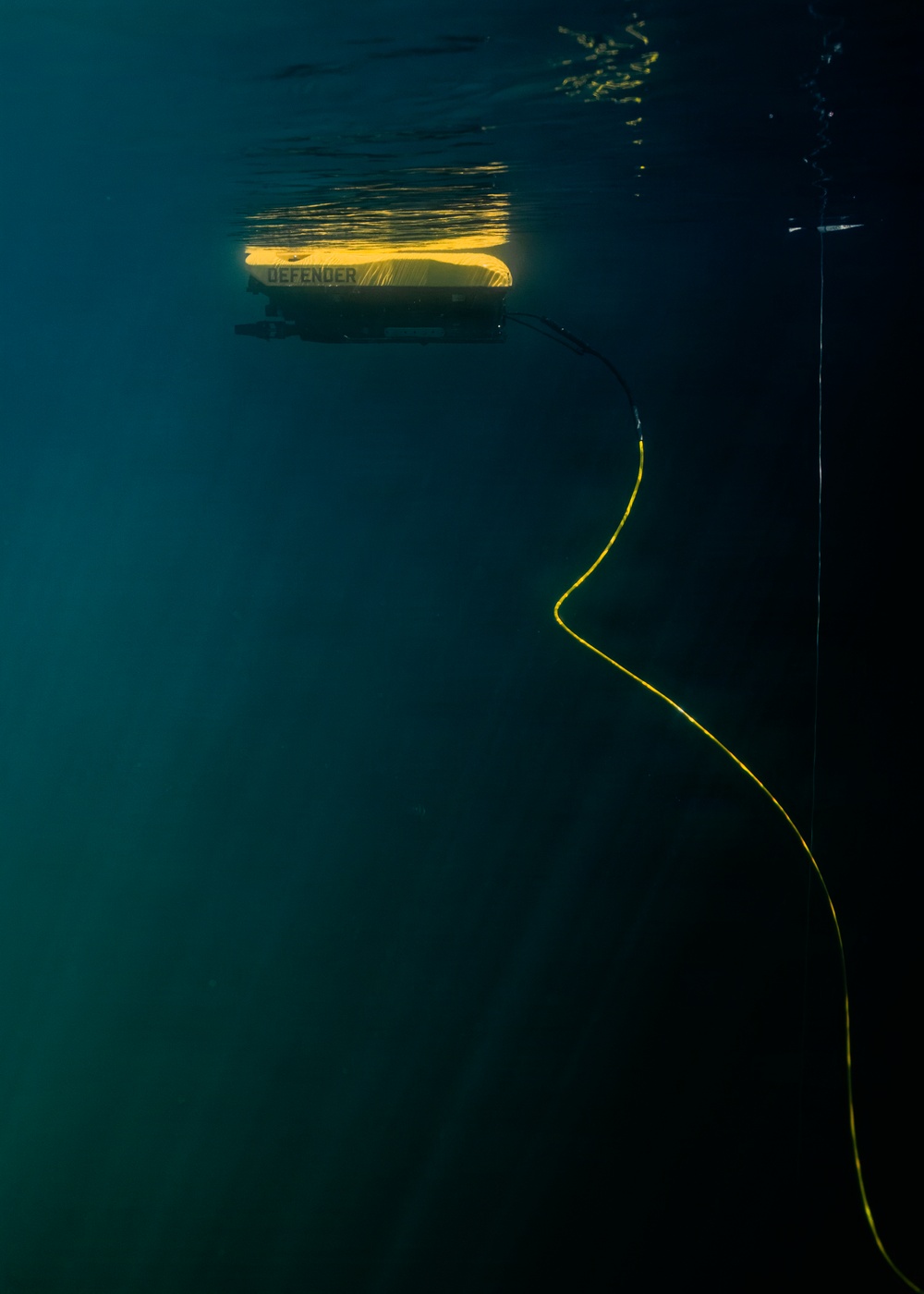 Multinational EOD technicians participate in ROV training