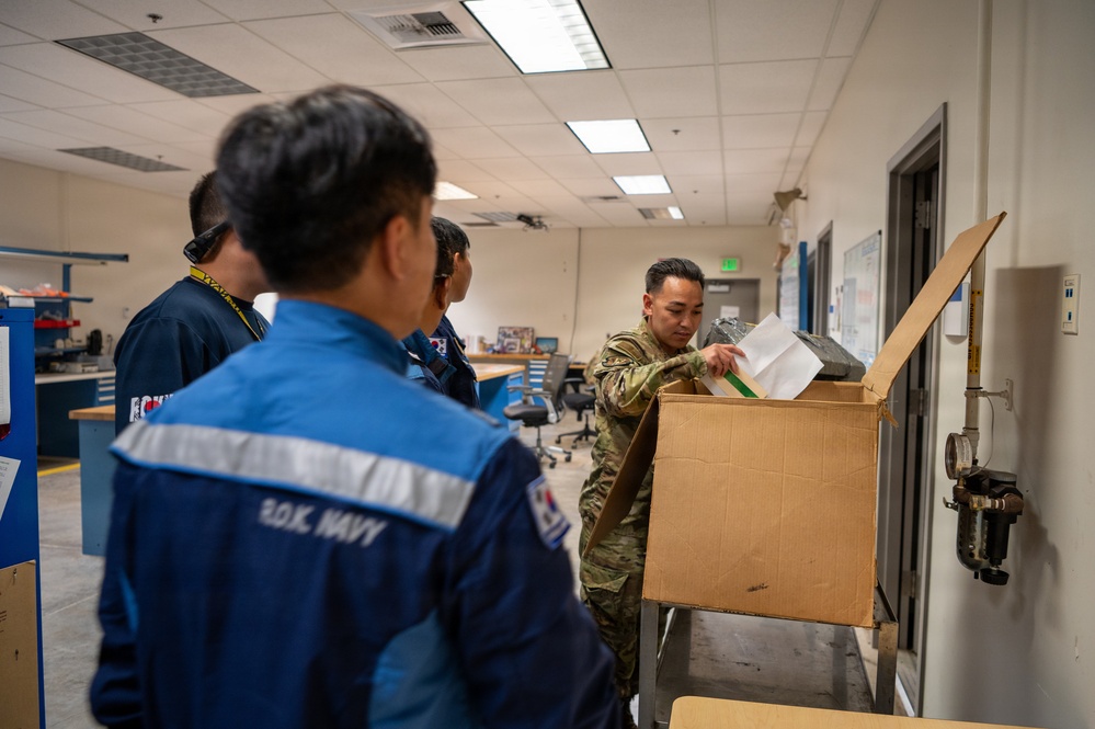 Republic of Korea Navy Tours Maintenance Squadron