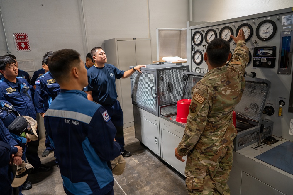 Republic of Korea Navy Tours Maintenance Squadron
