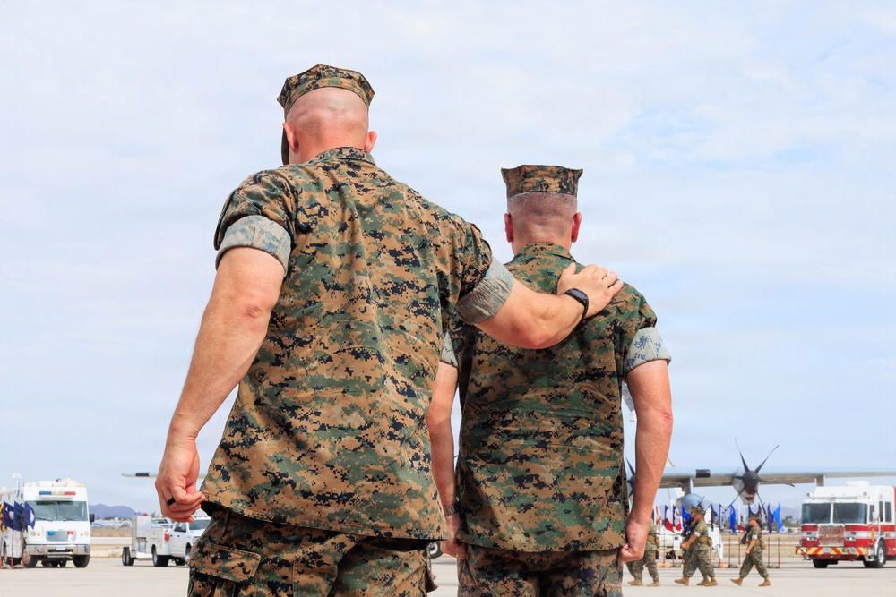 MCAS Yuma Change of Command Ceremony