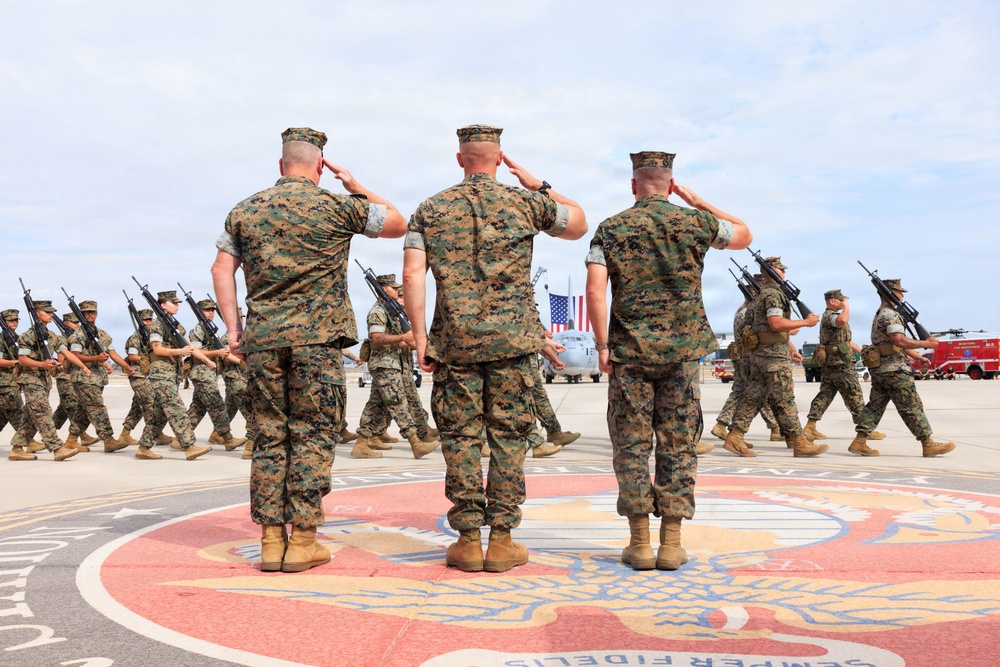 MCAS Yuma Change of Command Ceremony