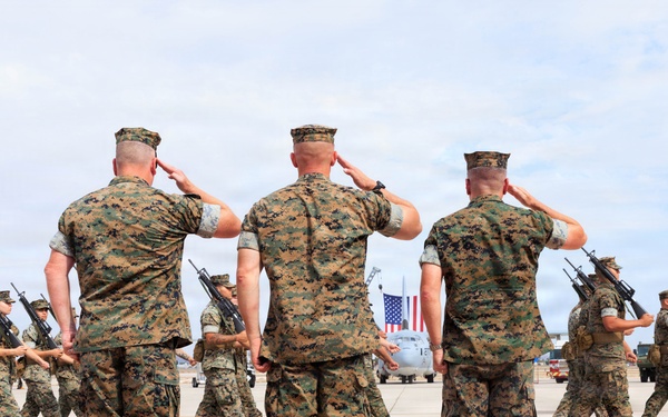 MCAS Yuma Change of Command Ceremony