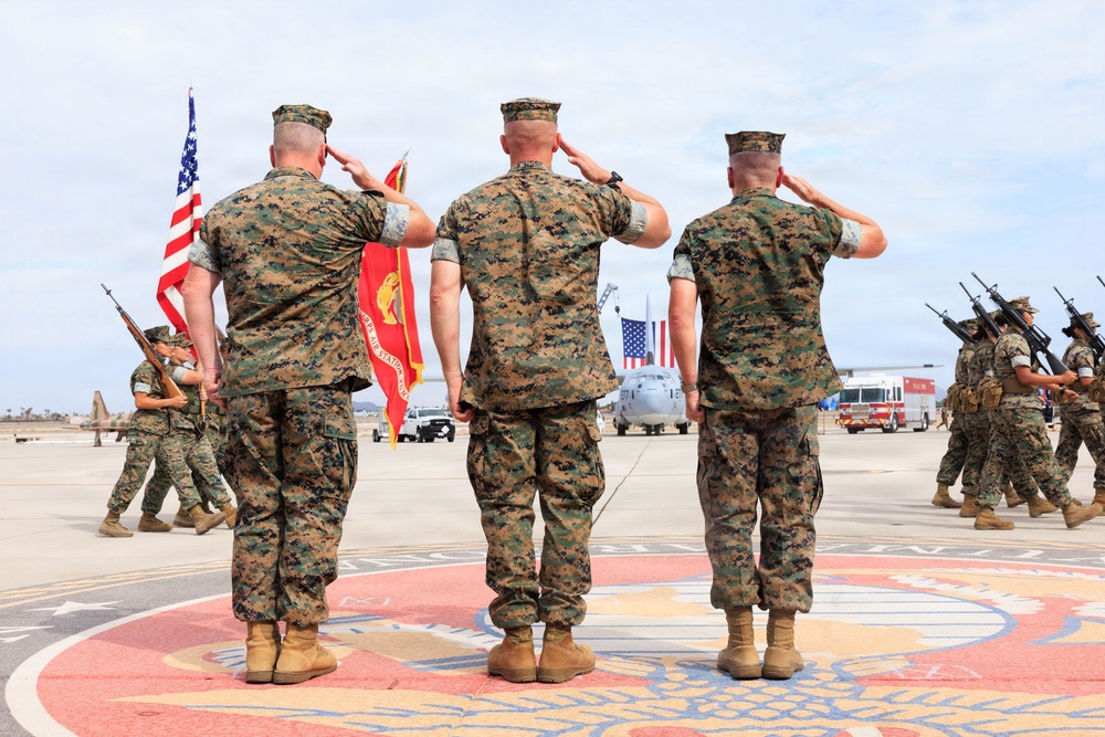 MCAS Yuma Change of Command Ceremony