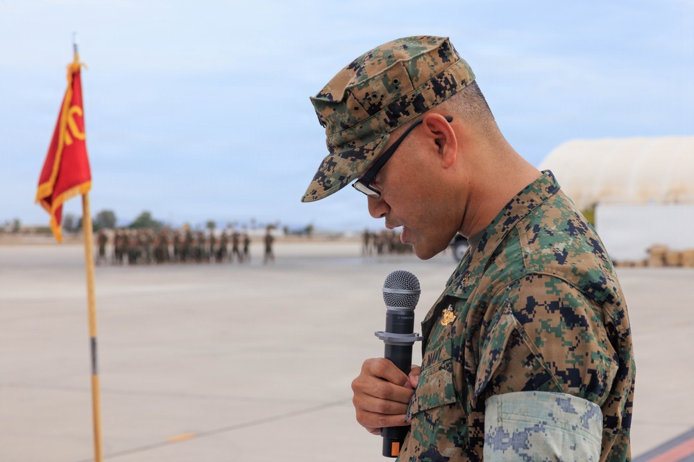 MCAS Yuma Change of Command Ceremony