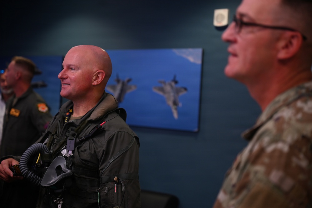 Passing the Torch: a commander’s final flight crosses paths with student pilot’s first in the F-35