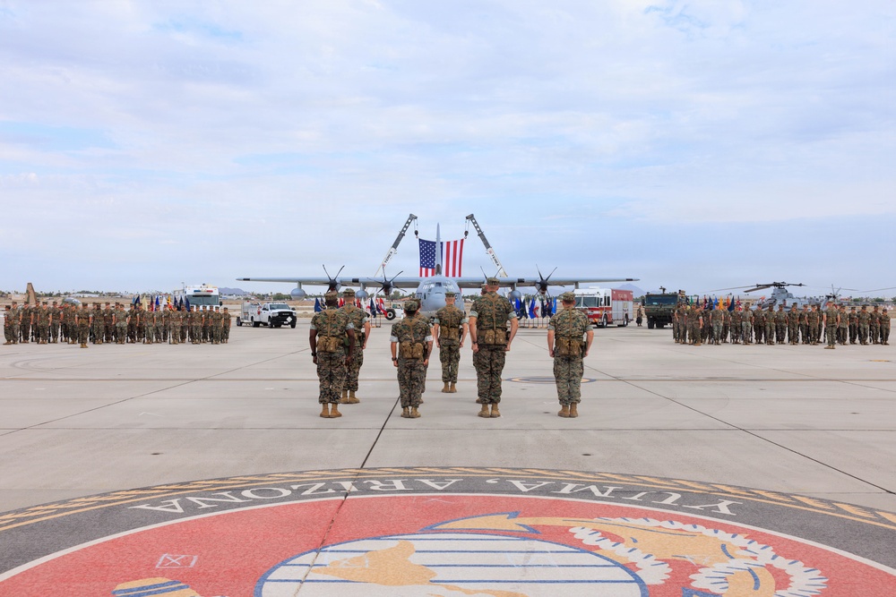 MCAS Yuma Change of Command Ceremony