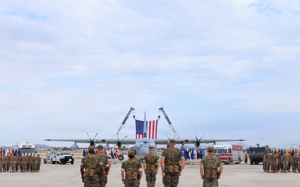 MCAS Yuma Change of Command Ceremony