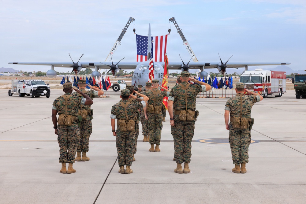 MCAS Yuma Change of Command Ceremony