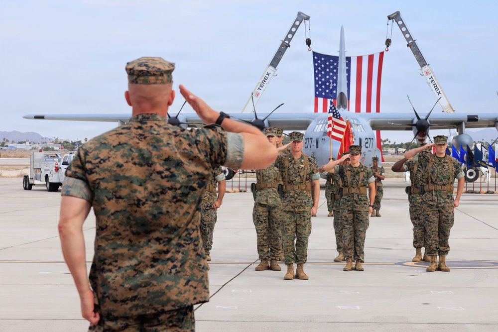 MCAS Yuma Change of Command Ceremony