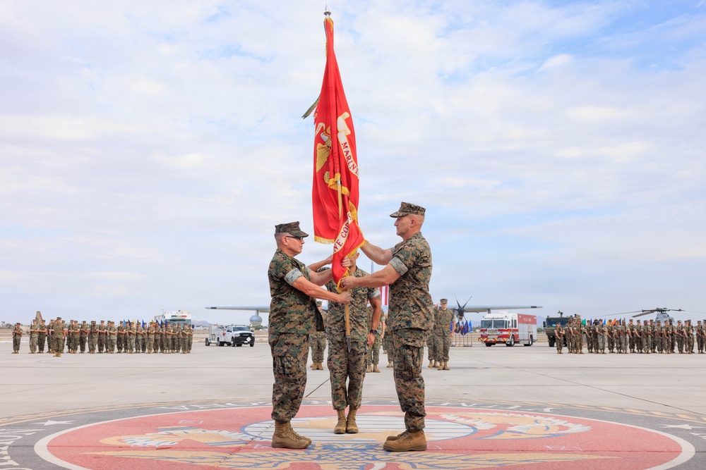 MCAS Yuma Change of Command Ceremony
