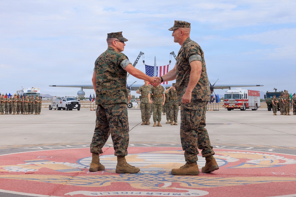 MCAS Yuma Change of Command Ceremony