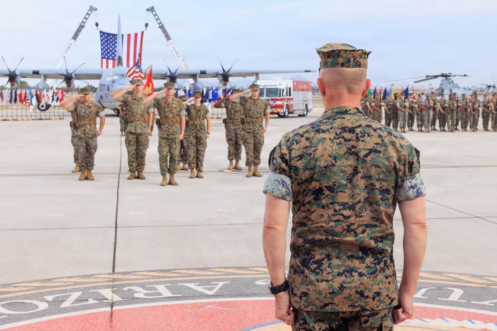 MCAS Yuma Change of Command Ceremony