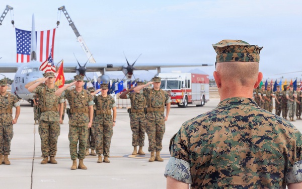MCAS Yuma Change of Command Ceremony