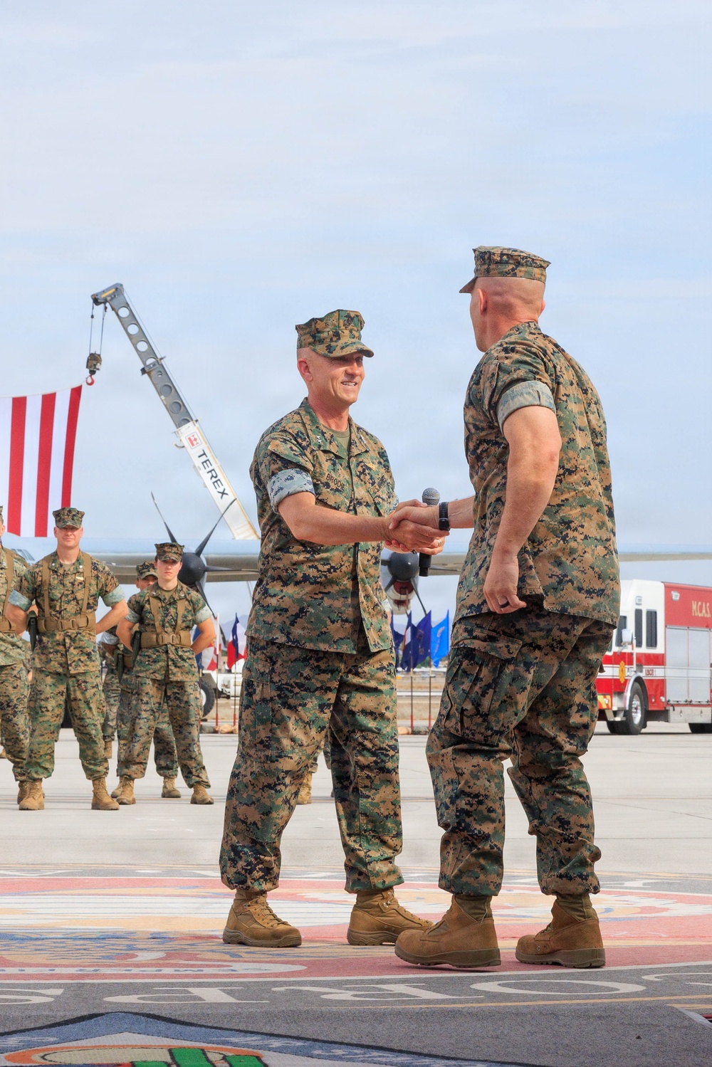 MCAS Yuma Change of Command Ceremony