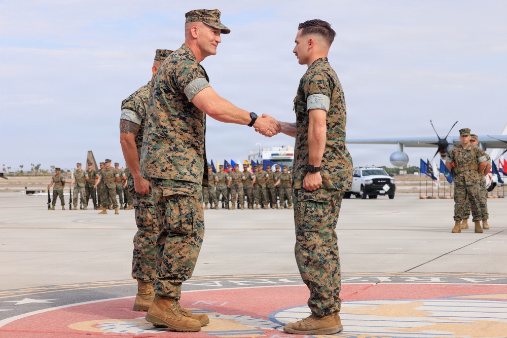 MCAS Yuma Change of Command Ceremony