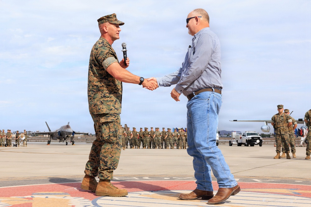 MCAS Yuma Change of Command Ceremony