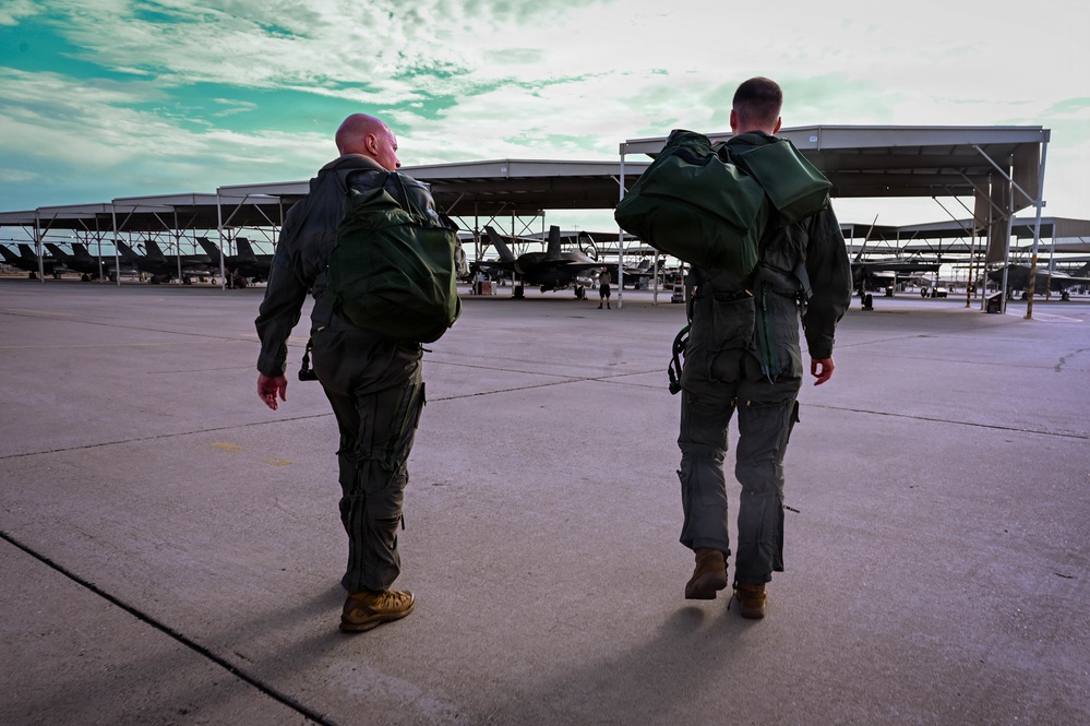 Passing the Torch: a commander’s final flight crosses paths with student pilot’s first in the F-35