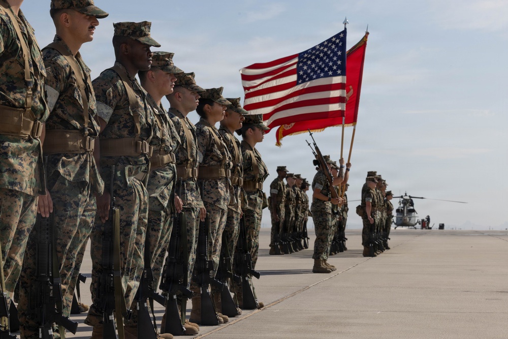 MCAS Yuma Change of Command Ceremony