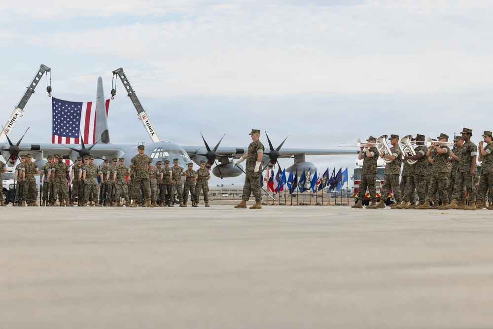 MCAS Yuma Change of Command Ceremony