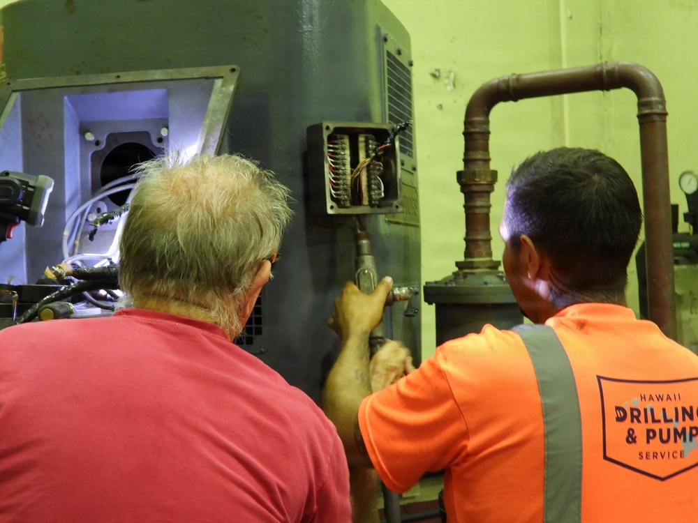 USAG Hawaii continues water system repairs as crews replace deep‑well motor