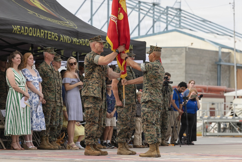MCAS Yuma Change of Command Ceremony
