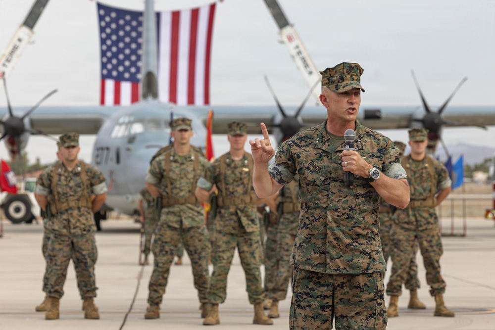 MCAS Yuma Change of Command Ceremony