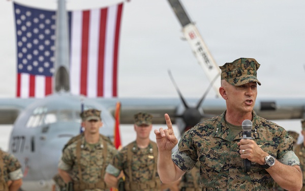MCAS Yuma Change of Command Ceremony