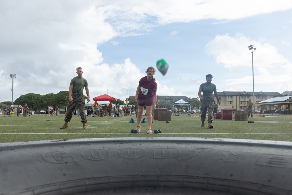 Lil Leathernecks: MCBH Hosts Physical Fitness Events and Presidential Fitness Test