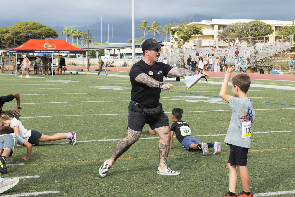 Lil Leathernecks: MCBH Hosts Physical Fitness Events and Presidential Fitness Test