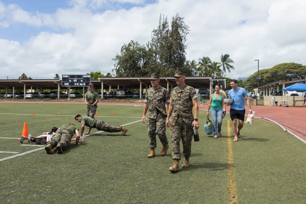 Lil Leathernecks: MCBH Hosts Physical Fitness Events and Presidential Fitness Test