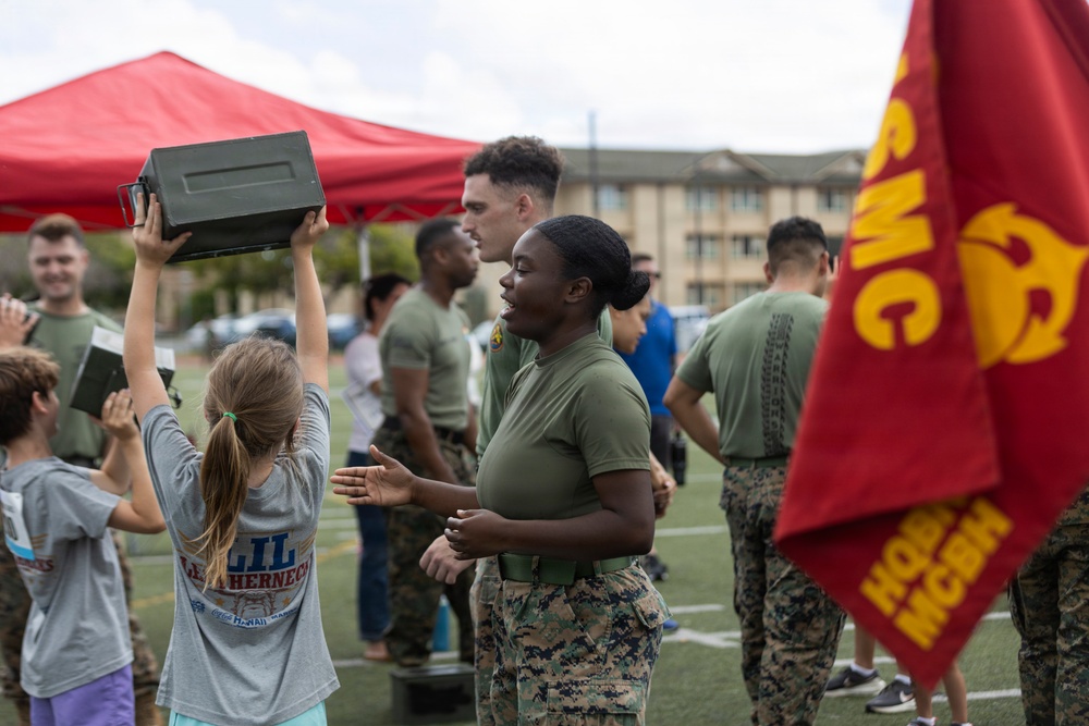 Lil Leathernecks: MCBH Hosts Physical Fitness Events and Presidential Fitness Test