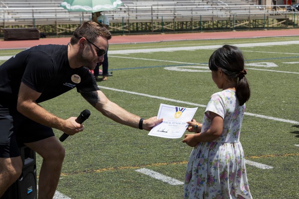 Lil Leathernecks: MCBH Hosts Physical Fitness Events and Presidential Fitness Test