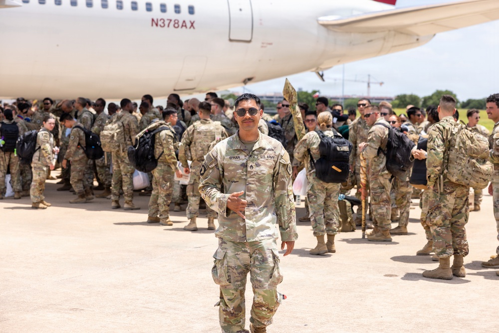 319th ESB Soldiers Return Home Following Hostile CENTCOM Deployment