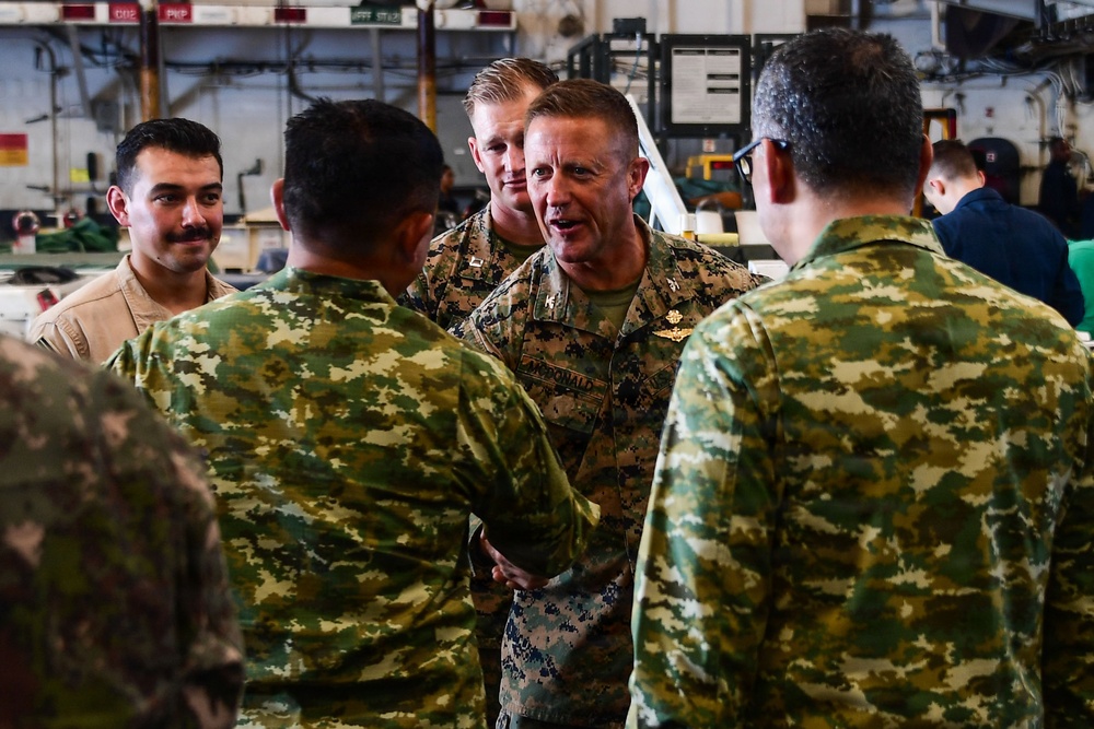 USS Essex hosts distinguished visitors during RIMPAC 2026