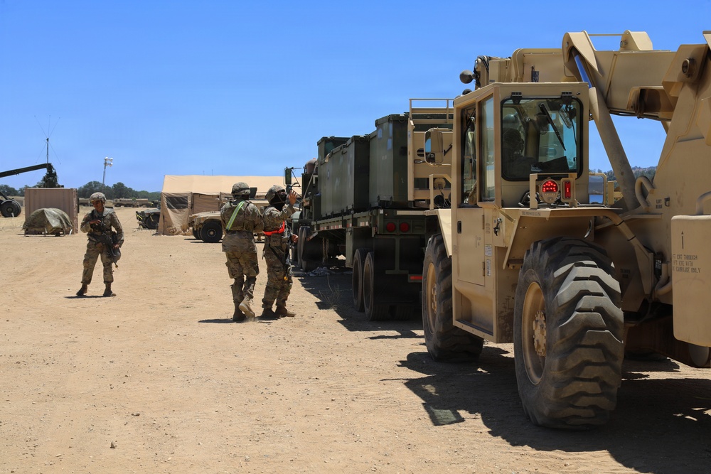 645th ICTC conducts logistics operations in support of Operation Bold Eagle