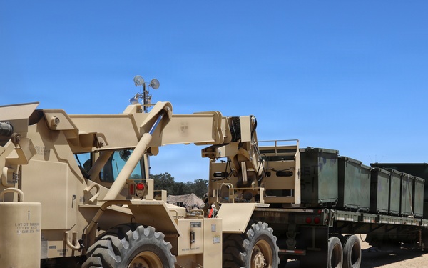 645th ICTC conducts logistics operations in support of Operation Bold Eagle