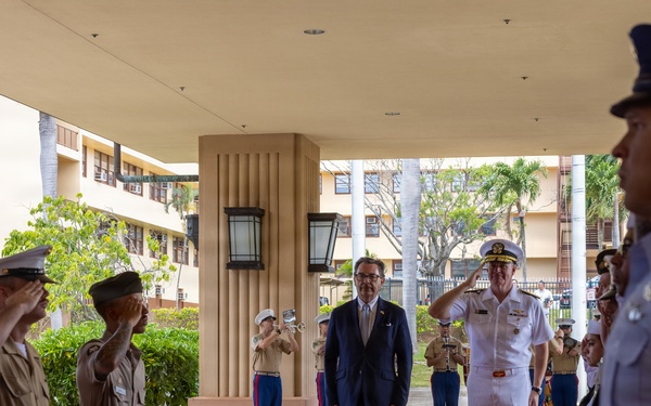 Chilean Minister of Defense Camp Smith Visit