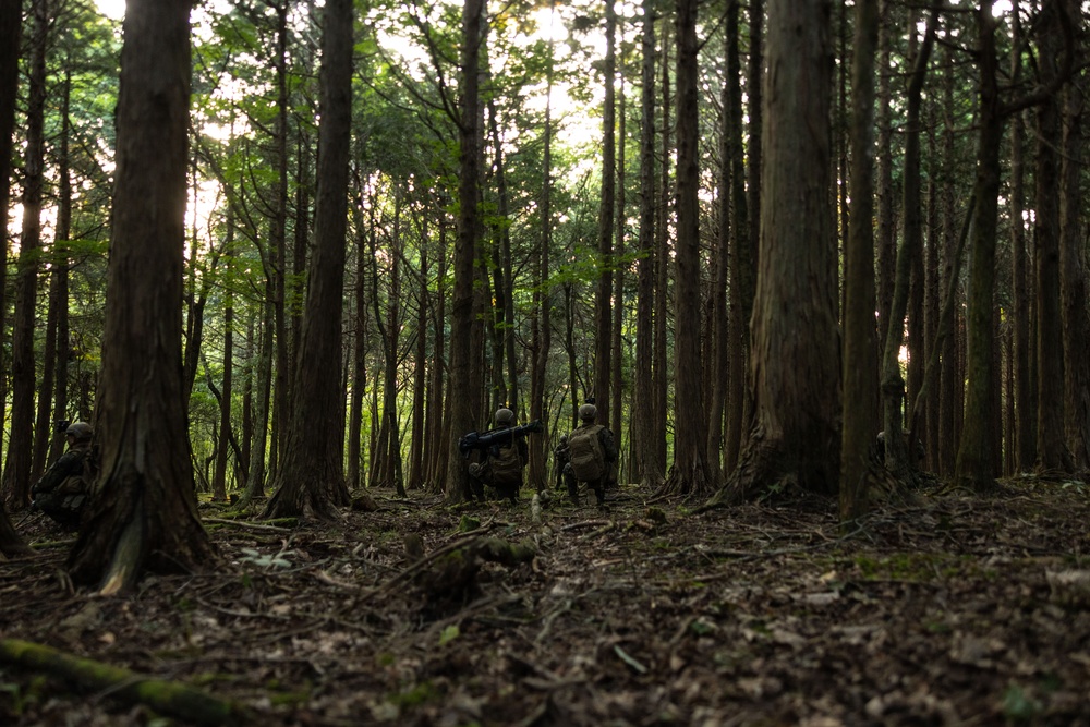 12th LCT Charlie Co. Executes a Force-on-Force Raid at Camp Fuji