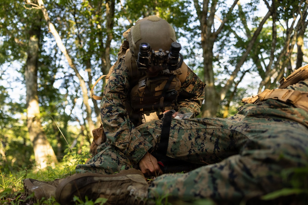 12th LCT Charlie Co. Executes a Force-on-Force Raid at Camp Fuji