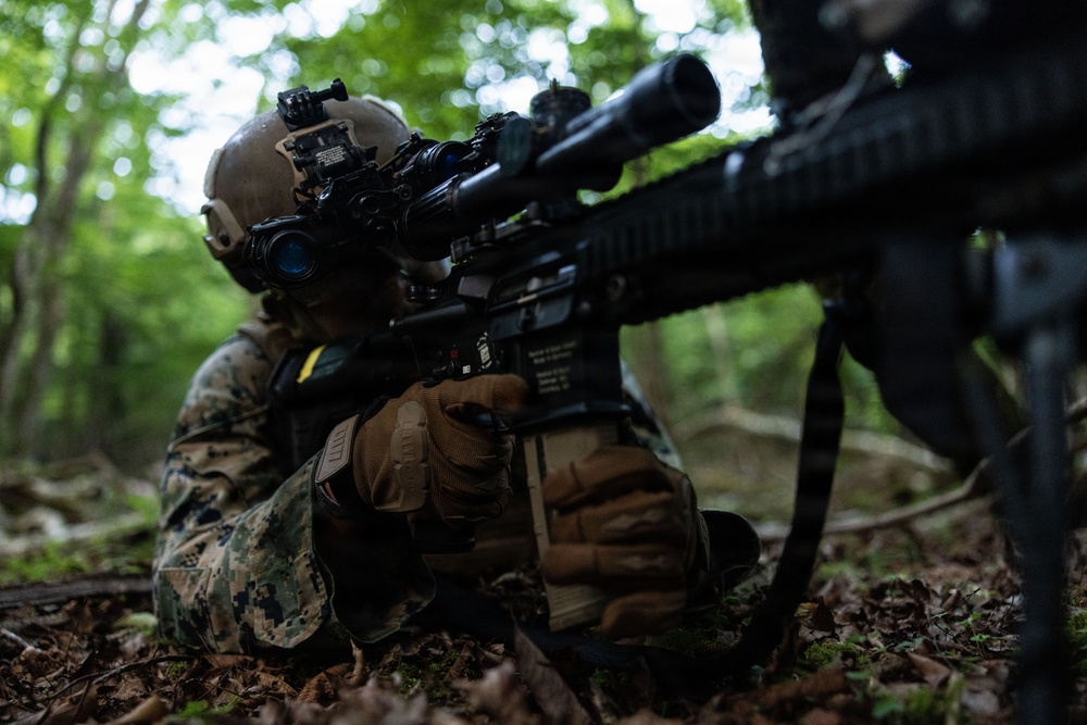 12th LCT Charlie Co. Executes a Force-on-Force Raid at Camp Fuji