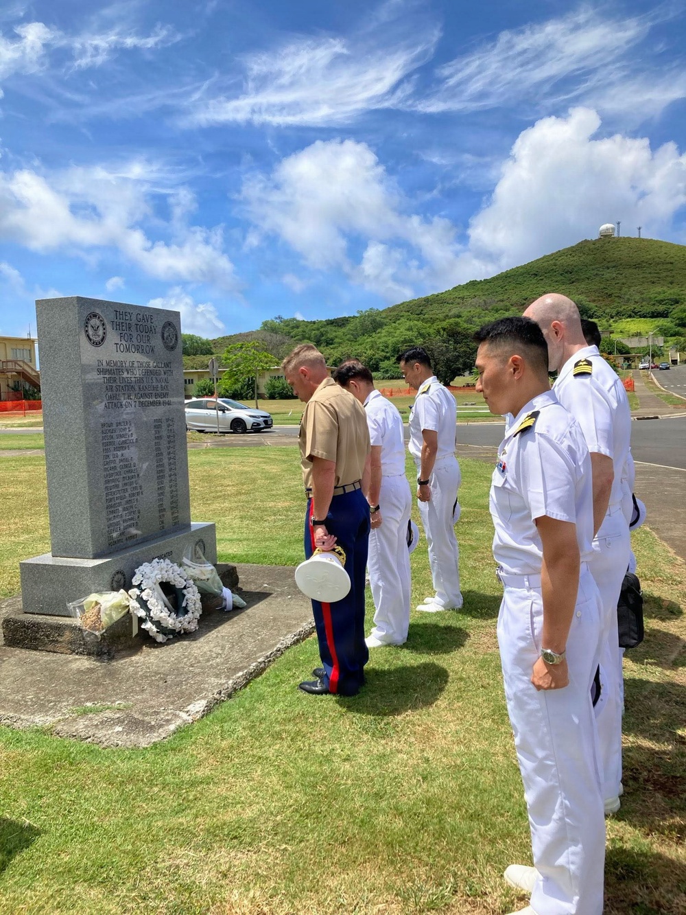 JMSFD Chief of Staff Honors The Fallen at MCBH
