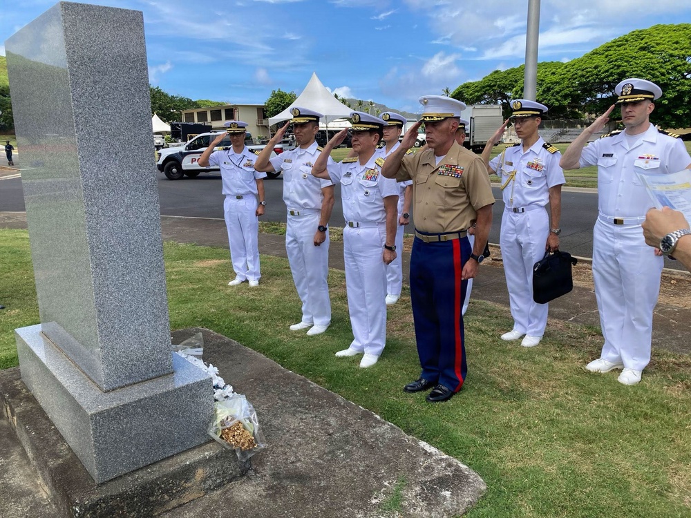 JMSFD Chief of Staff Honors The Fallen at MCBH
