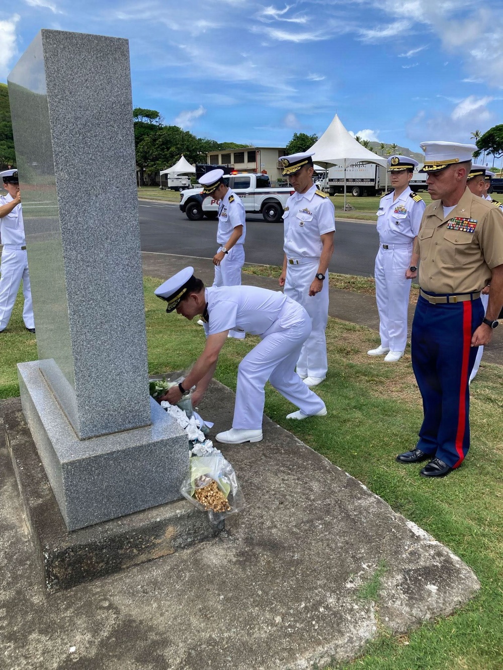 JMSFD Chief of Staff Honors The Fallen at MCBH