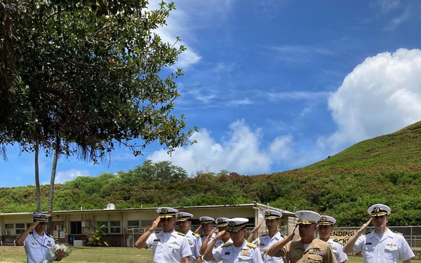 JMSFD Chief of Staff Honors The Fallen at MCBH