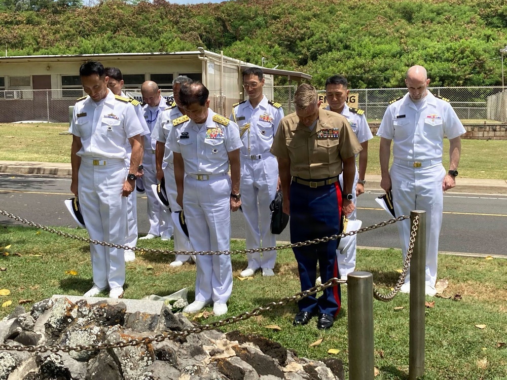 JMSFD Chief of Staff Honors The Fallen at MCBH